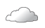 Considerable cloudiness with a shower in the area
